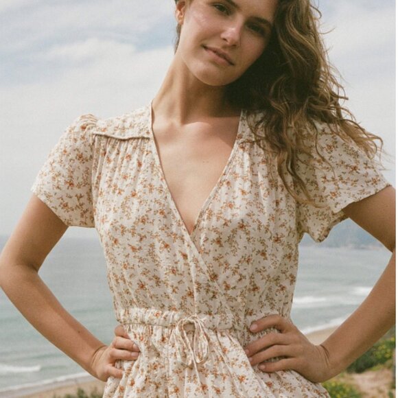 CHRISTY DAWN The Dawn Dress Floral Cream - Picture 3 of 16